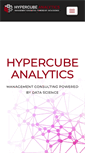 Mobile Screenshot of hypercubeanalytics.com
