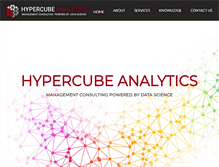 Tablet Screenshot of hypercubeanalytics.com
